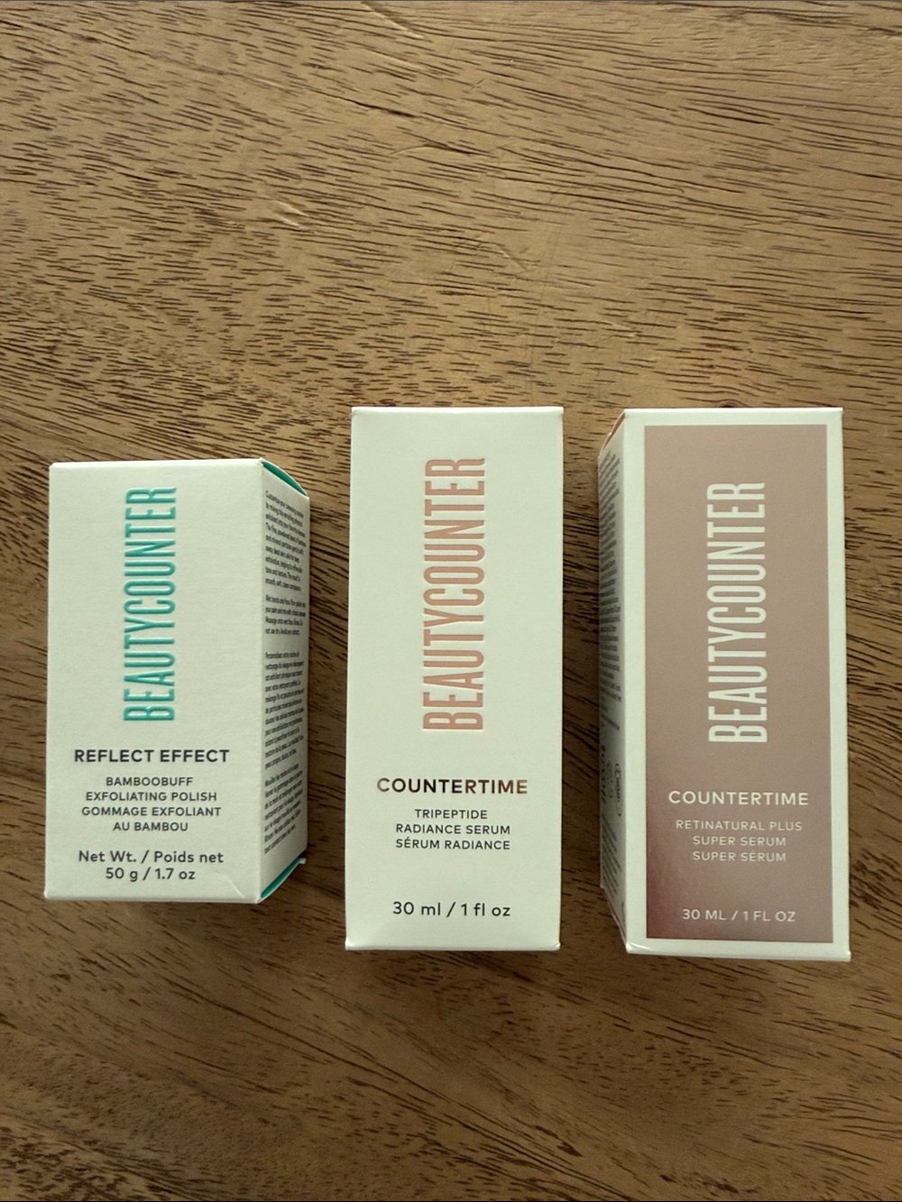 beautycounter skincare trio